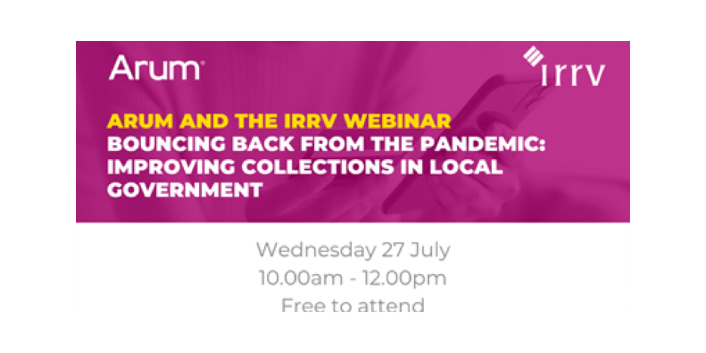 Bouncing back from the pandemic: Improving collections in local government