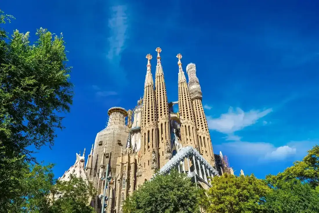 The Sagrada Familia in Barcelona
